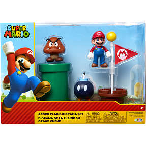 Nintendo Super Mario - Diorama sæt med figurer