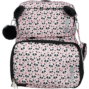 Danpen Junior skoletaske - Panda