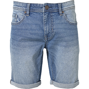 Marcus herre denimshorts str. M - lyseblå