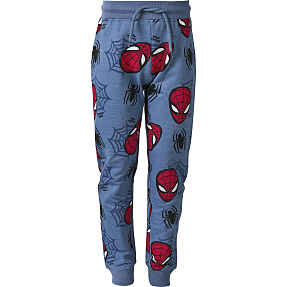 Spider-Man sweatbukser str. 98/104 - blå