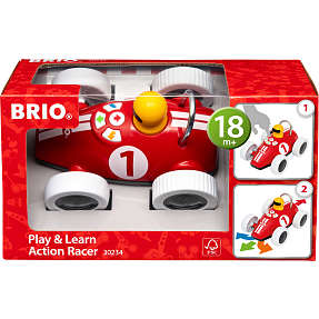 BRIO 30234 Leg og lær action racerbil