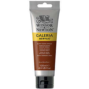 Galeria akrylmaling 120 ml - Burnt Sienna Opaque
