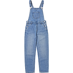 VRS teen denimheldragt str. 140 - lyseblå
