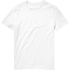 Herre t-shirt str. M - hvid