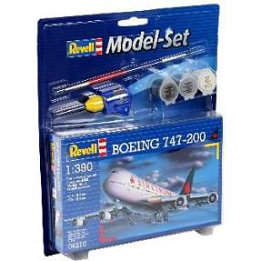 Revell model set boeing 747-200