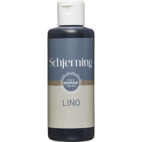 Schjerning trykfarve linoleum - sort