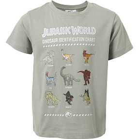 Jurassic World T-shirt str. 122/128 - grøn