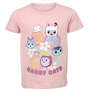 Gabbys Dukkehus T-shirt str. 110/116 - pink