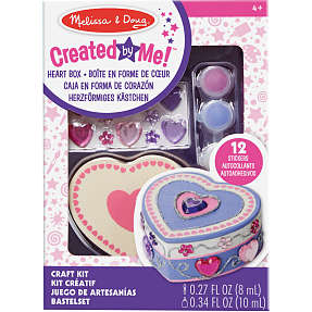 Melissa & Doug hjerteæske i træ