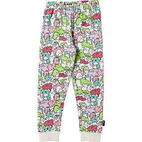 Squishmallows sweatbukser str. 134/140 - råhvid