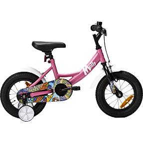PUCH Molly pige børnecykel 1 gear 12" 2023 - lyserød