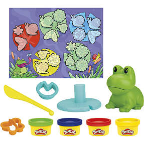 Rusland Bygge videre på tilfredshed Play-Doh Frog'n Colors modellervoks startsæt | Køb online på br.dk!