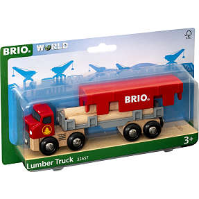 BRIO 33657 Lastbil med tømmer