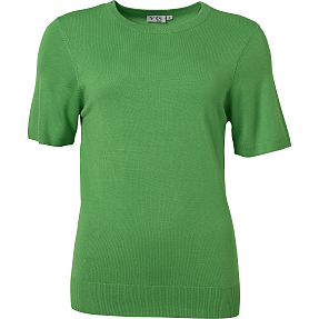 VRS dame strik T-shirt str. S - grøn