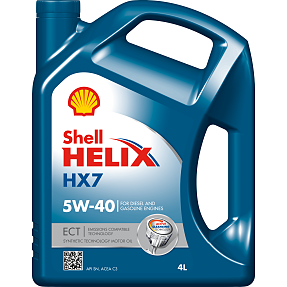 Shell Helix HX7 5W-40 motorolie 4 liter