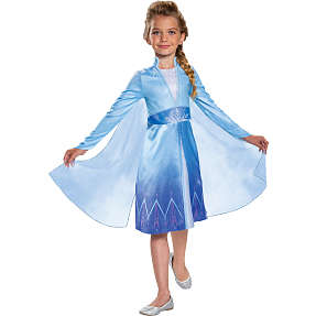 Disney Elsa Classic udklædningskjole 5-6 år
