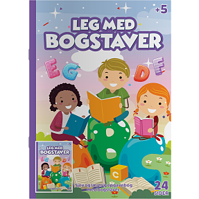 Leg med bogstaver 24 tegninger A4