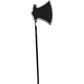 Halloween skumvåben L: 75 cm - flere varianter - assorteret