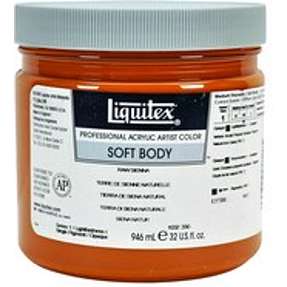 Liquitex soft boby 946ml raw sienna 330