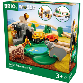 BRIO 33960 Safarieventyrsæt, togbane