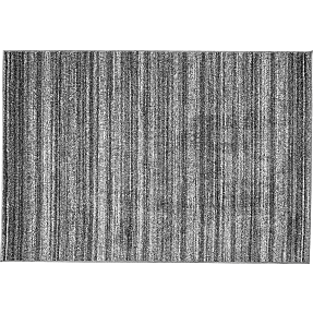 Luv gulvtæppe m/striber - grå