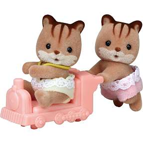 Sylvanian Families Valnøddeegern-tvillingerne