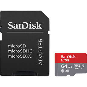 SanDisk MicroSDXC hukommelseskort - 64 GB