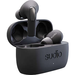 Sudio headphone in-ear E2 TWS ANC - sort