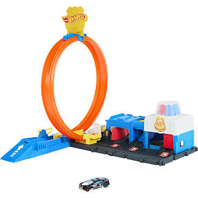 Hot Wheels politistation – flere varianter – assorteret