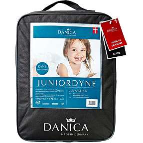 Danica juniordyne 100x140 cm - Hvid
