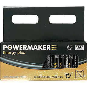 Powermaker AAA batterier 10-pak