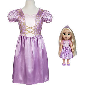 Disney Princess Rapunzel og kjole