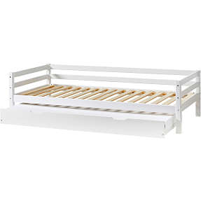 Spiloppe sofaseng 90x200 cm - hvid