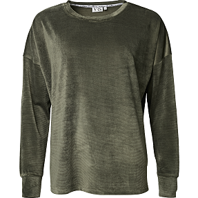 VRS dame sweatshirt str. XL - mørkegrøn