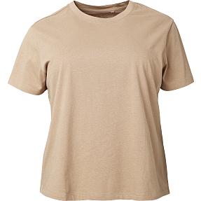 VRS dame T-shirt str. 50 - beige