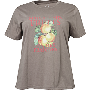 VRS dame T-shirt str. 52 - grå