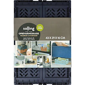 Salling foldekasser str. L (2-pak) – flere varianter – assorteret