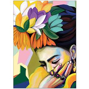 Shy frida - 30x40 cm