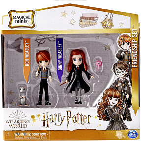 Wizarding World Harry Potter Ron og Ginny Weasley venskabssæt