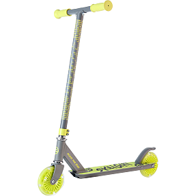 Skeight LED løbehjul grå/lime