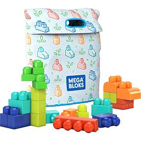 Mega Bloks Build'n Play taske-sæt med 60 byggeklodser