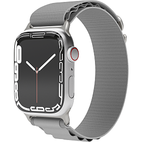 Vonmählen Action Loop nylonrem til Apple Watch - lysegrå