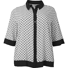 VRS dame bluse str. 48 - sort