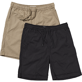 VRS teen 2-pak shorts str. 134/140 - sort/brun