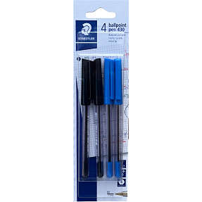 Staedtler kuglepen 4-pak