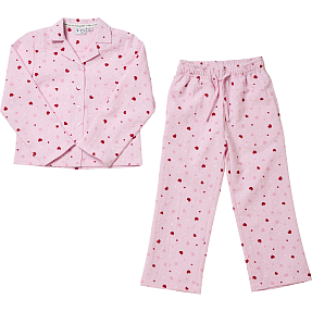 VRS børne pyjamas str. 134 - rosa