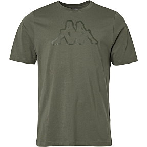 Kappa herre T-shirt str. 2XL - mørkegrøn