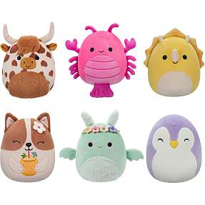 Squishmallows 19 cm – flere varianter – assorteret