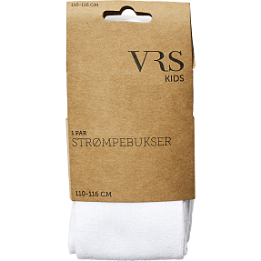 VRS børne strømpebukser str. 3-4 år - hvid