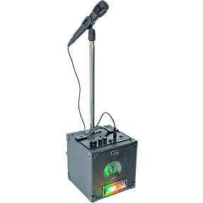 Karaoke sanganlæg m. LED lyseffekt